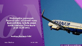 Avio-linija od Niša do Krfa